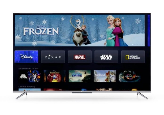 Android TV da TCL ganha aplicativo Disney+