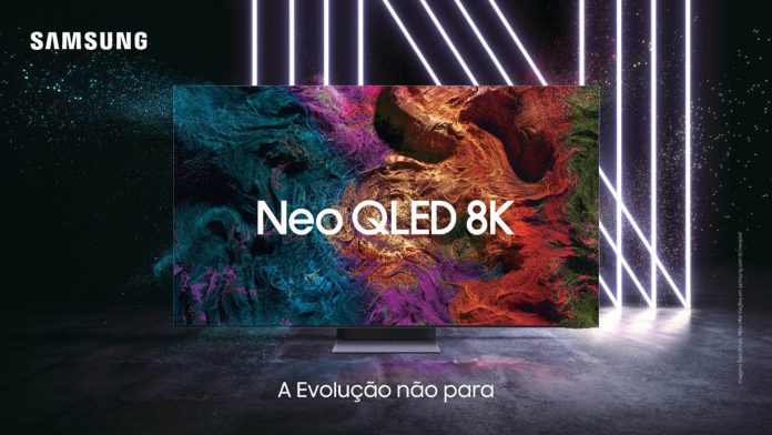 Campanha promove as TVs Neo QLED