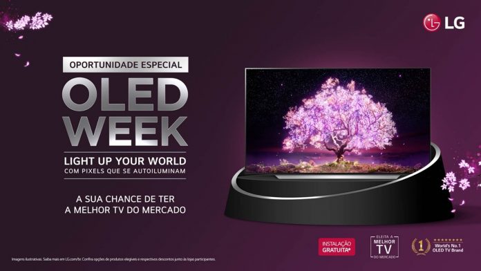 LG oferece condições especiais de compra em produtos da linha LG OLED TV