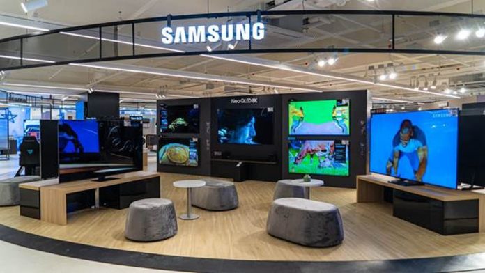 Samsung ganhou um belo espaço de experiências na Casas Bahia Marginal Tietê