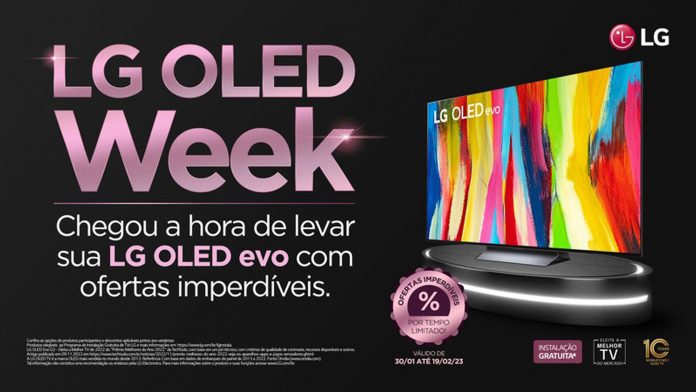 LG “OLED WEEK” proporciona condições imperdíveis na compra de TVs