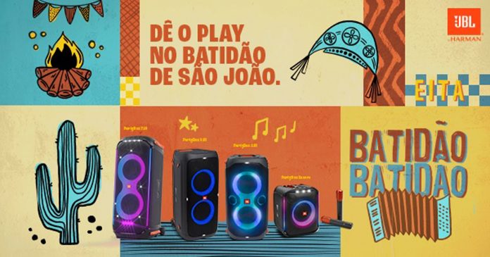 São João da JBL: Dê play no batidão junino!