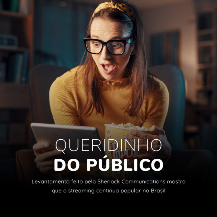 Os brasileiros continuam consumindo serviços de streaming em suas horas de descanso.